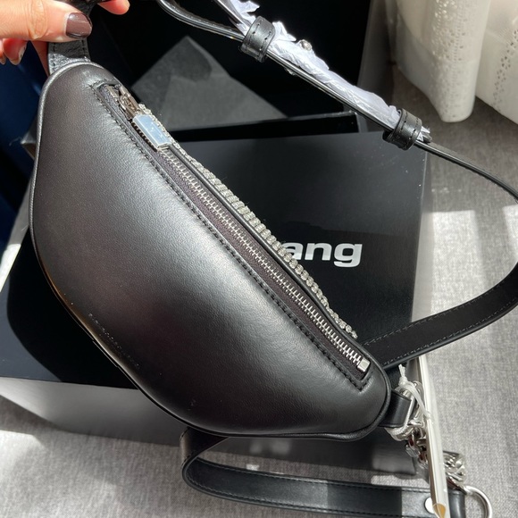 Alexander Wang Attica rhinestone crossbody bag - Picture 4 of 10